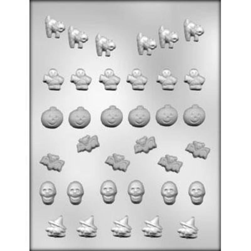 .75 Inch, Halloween Assortment Chocolate Mold